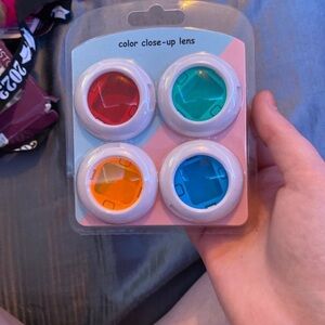 Polaroid camera lens